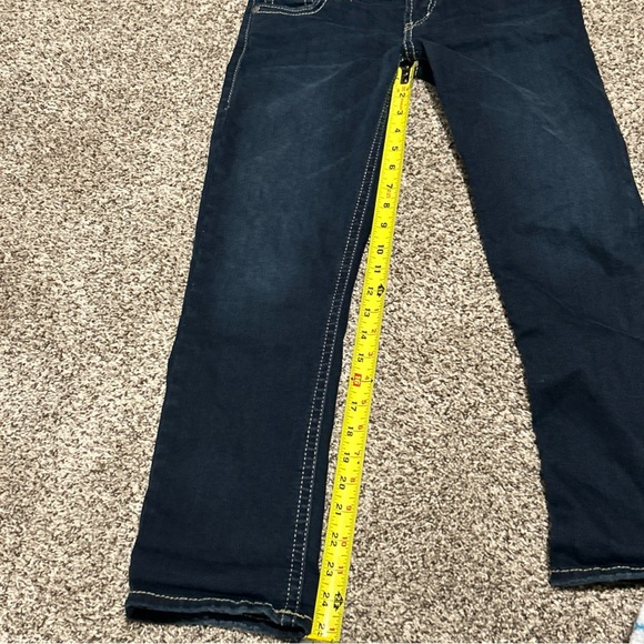 Silver Jeans- Womens Size 29x23- Tuesday Low Capri - Dark Denim Wash! - Picture 9 of 13